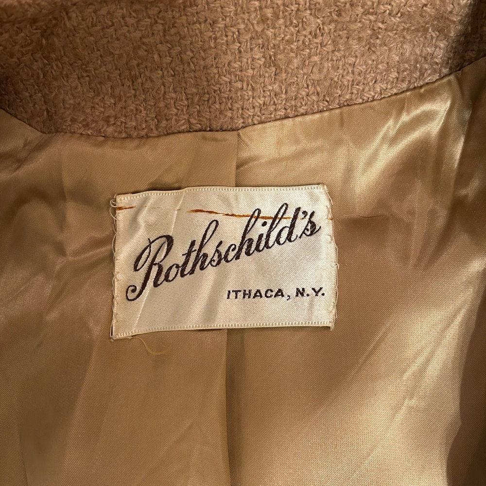 Vintage Shagmoor Coat With Faux Fur Collar - Picture 8 of 13
